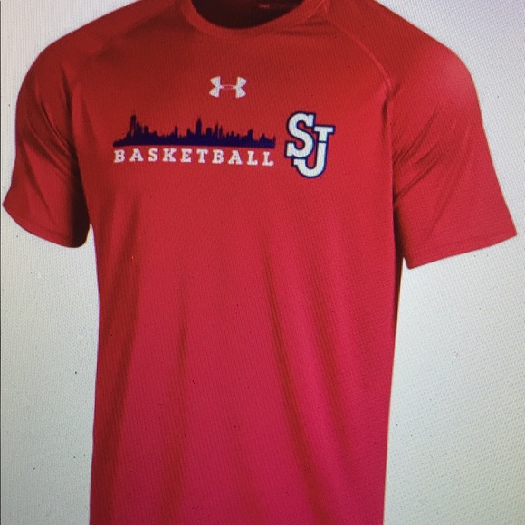 St John University Basketball men’s Under Armour s/s tee - Picture 3 of 4